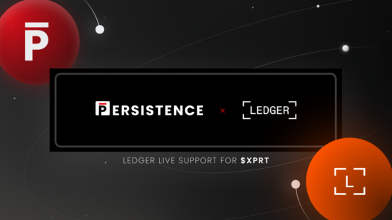 Persistence & Ledger partnership for Ledger Live support for $XPRT